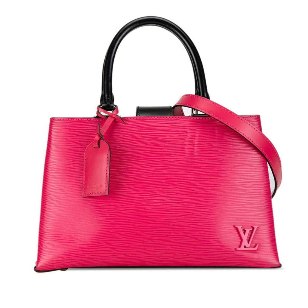 Louis Vuitton Hot Pink Leather Handbag Shoulder Bag (Pre-Owned)