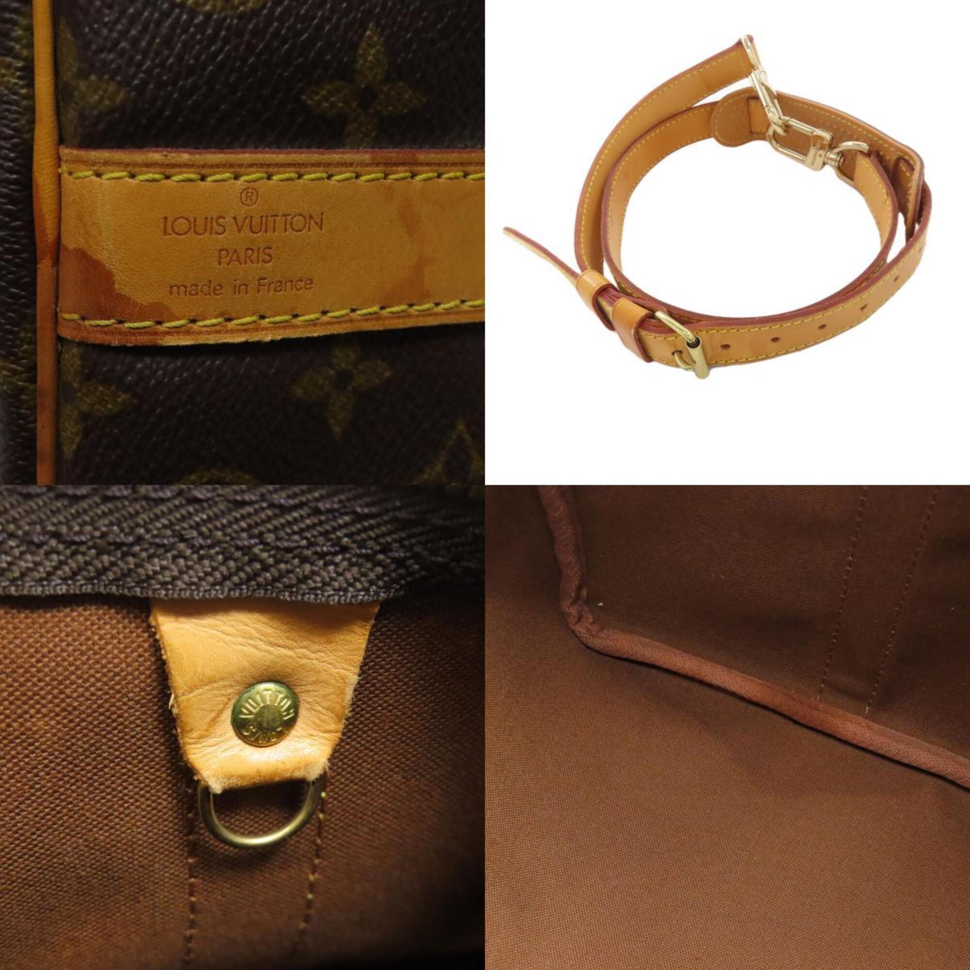 Louis Vuitton Brown Monogram Monogram Canvas Boston Bag (Pre-Owned)
