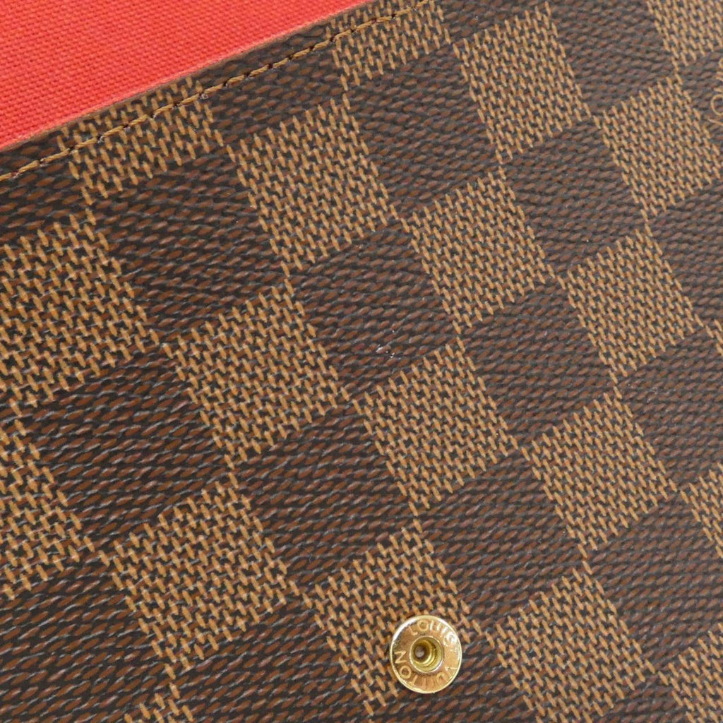 Louis Vuitton Damier Ebene Coated Canvas Pochette Shoulder Bag (Pre-Owned)