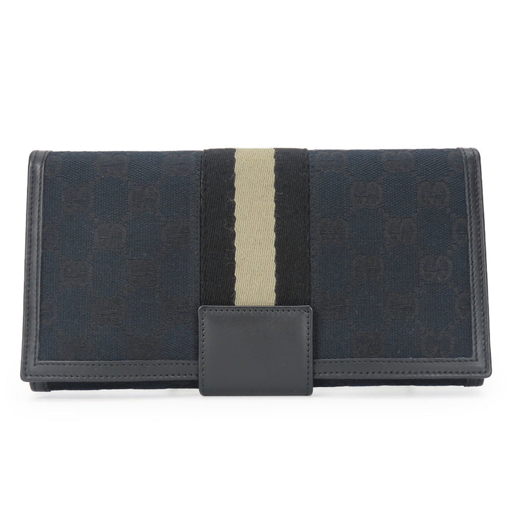 Gucci Black Gg Canvas Coin Purse/Coin Case (Pre-Owned)