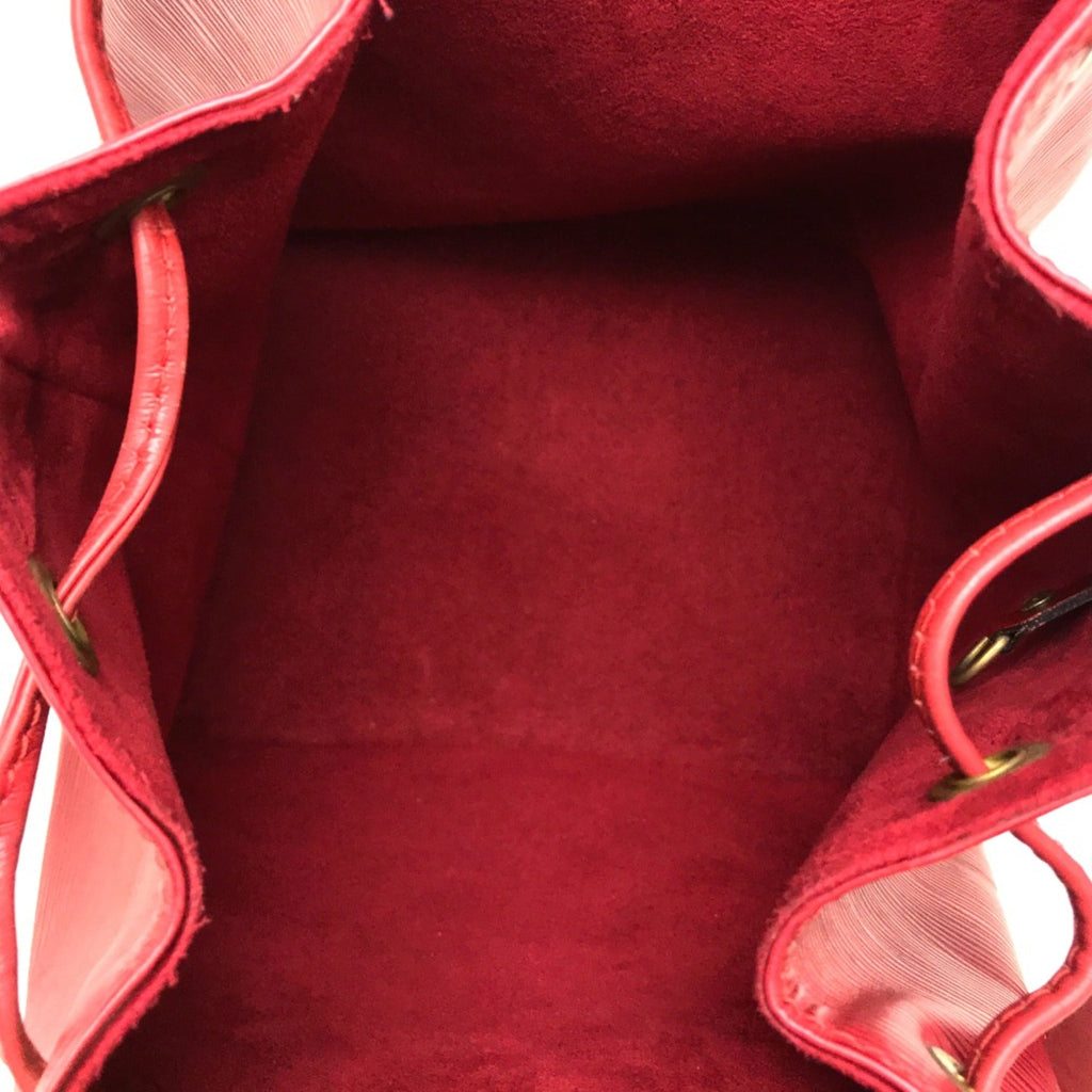 Louis Vuitton Red Leather Shoulder Bag (Pre-Owned)
