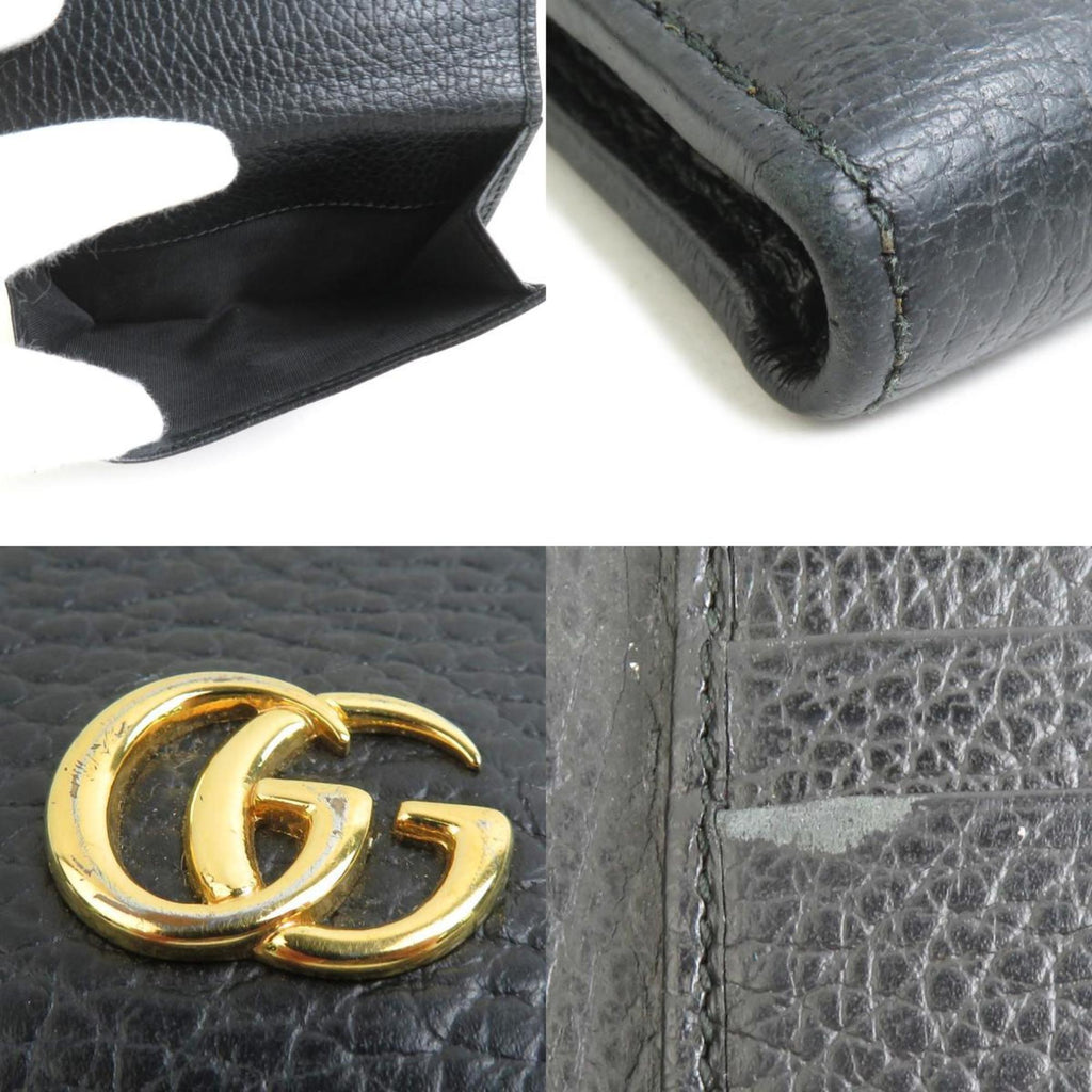 Gucci Black Leather Wallet (Bi-Fold) (Pre-Owned)