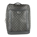 Gucci Gray Gg Supreme Backpack (Pre-Owned)