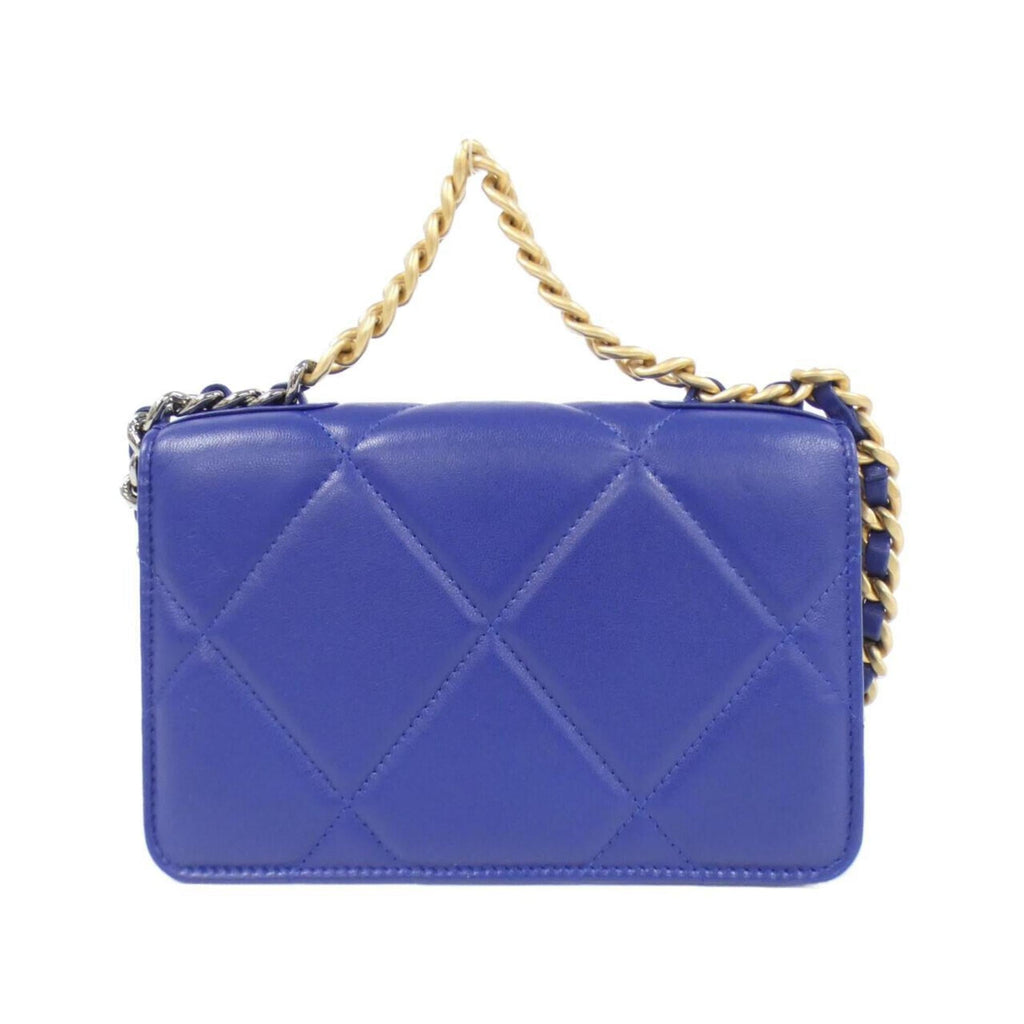 Chanel Leather Chain/Shoulder Wallet (Pre-Owned)