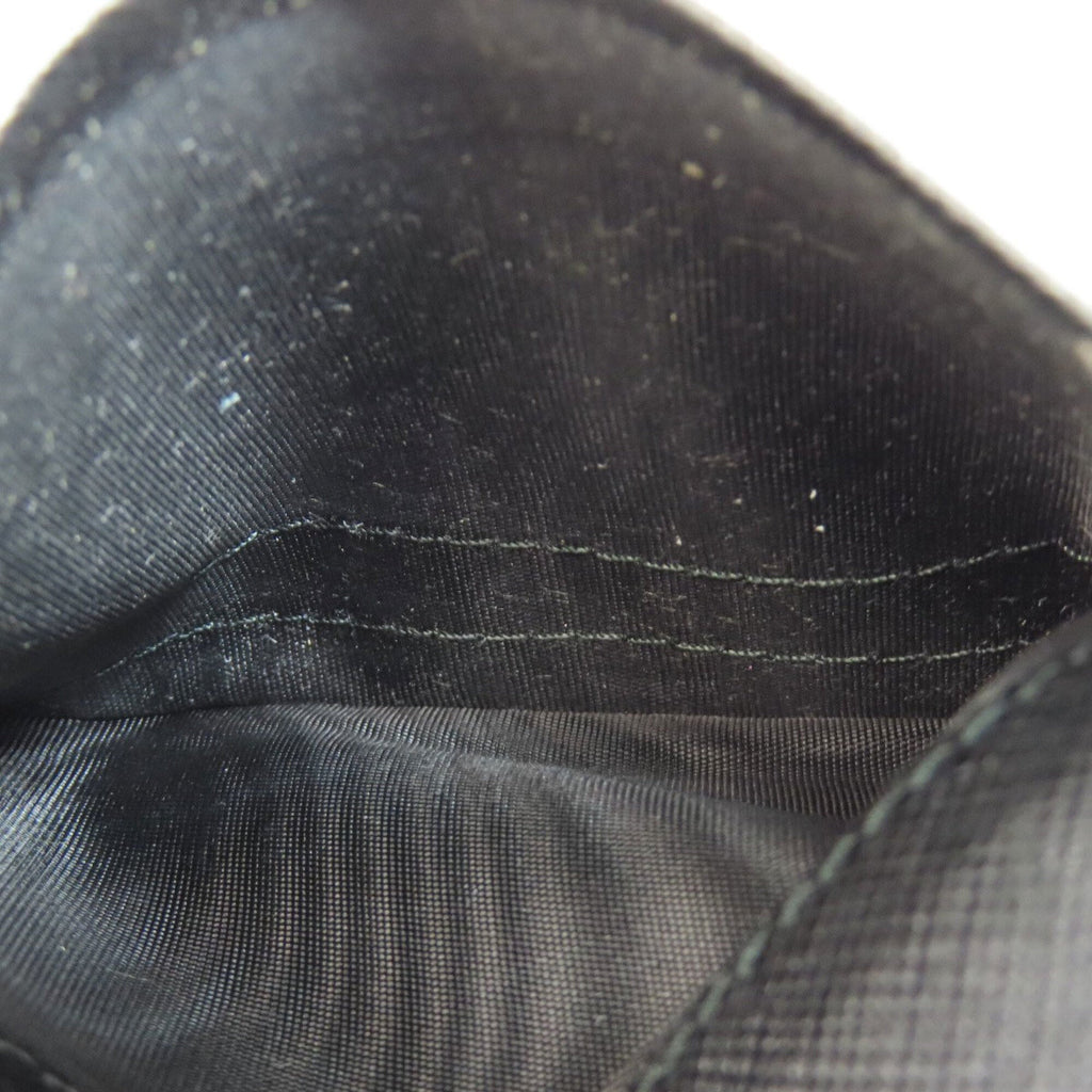 Prada Black Leather Wallet (Bi-Fold) (Pre-Owned)