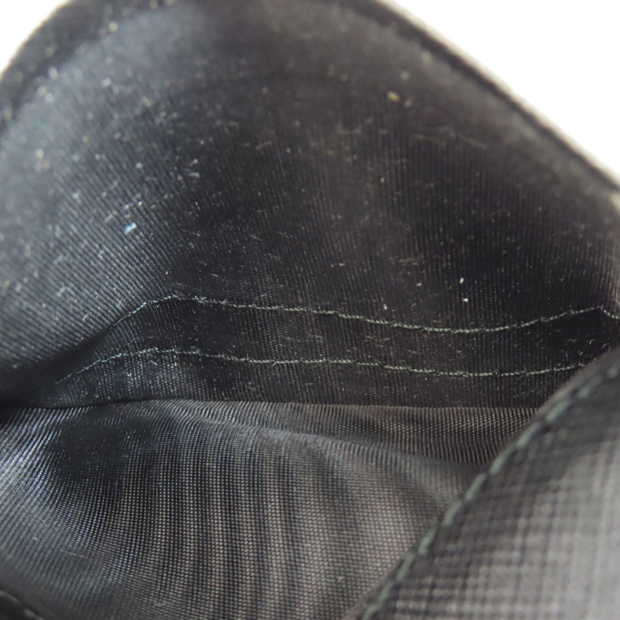 Prada Black Leather Wallet (Bi-Fold) (Pre-Owned)