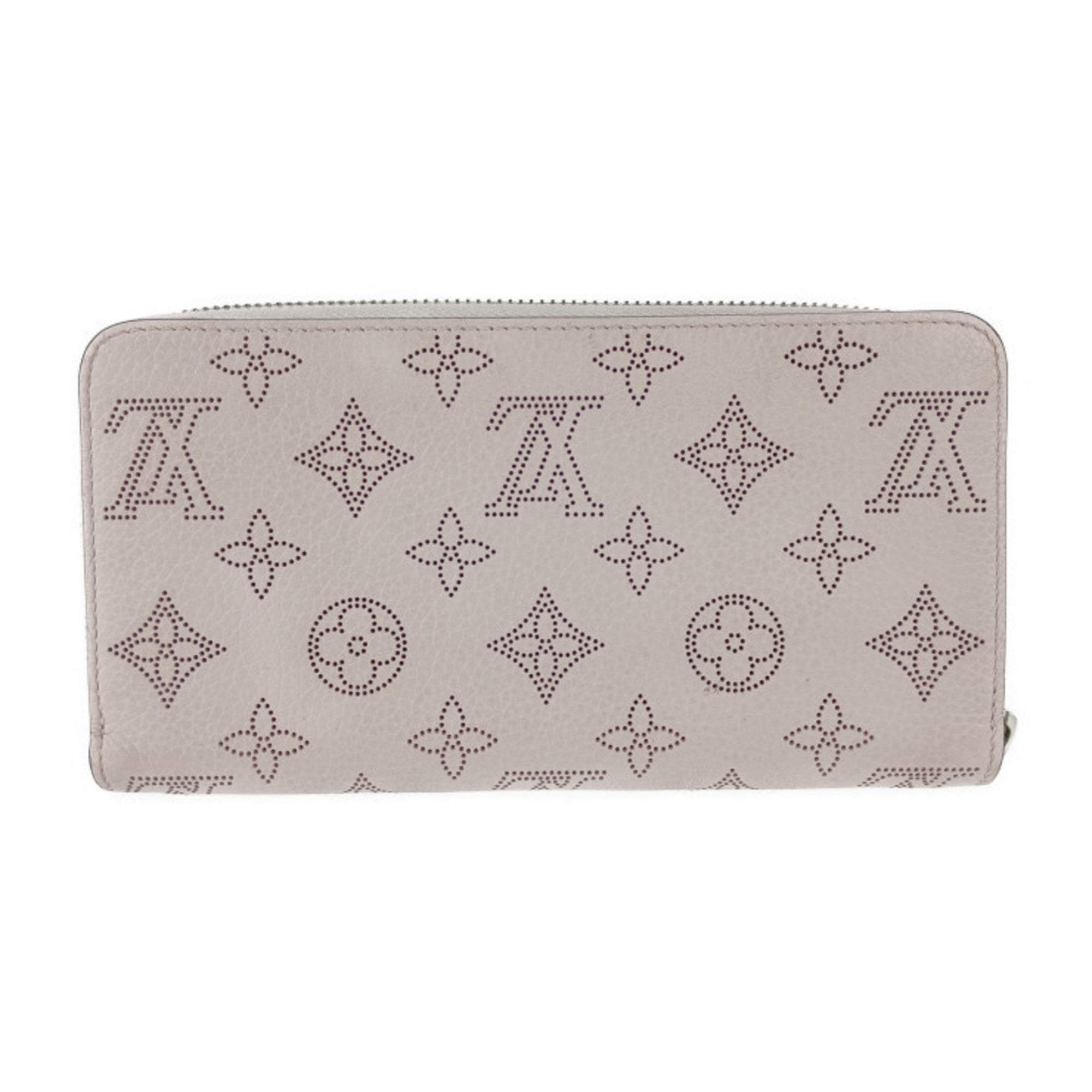Louis Vuitton Pink Mahina Leather Long Wallet (Bi-Fold) (Pre-Owned)