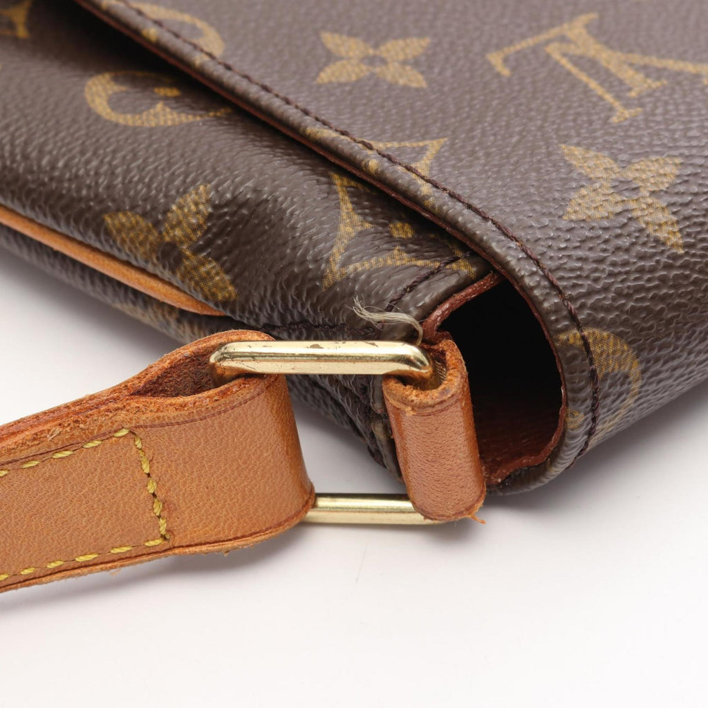 Louis Vuitton Brown Coated Canvas Pvc Leather Shoulder Bag (Pre-Owned)