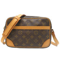 Louis Vuitton Brown Monogram Shoulder Bag (Pre-Owned)