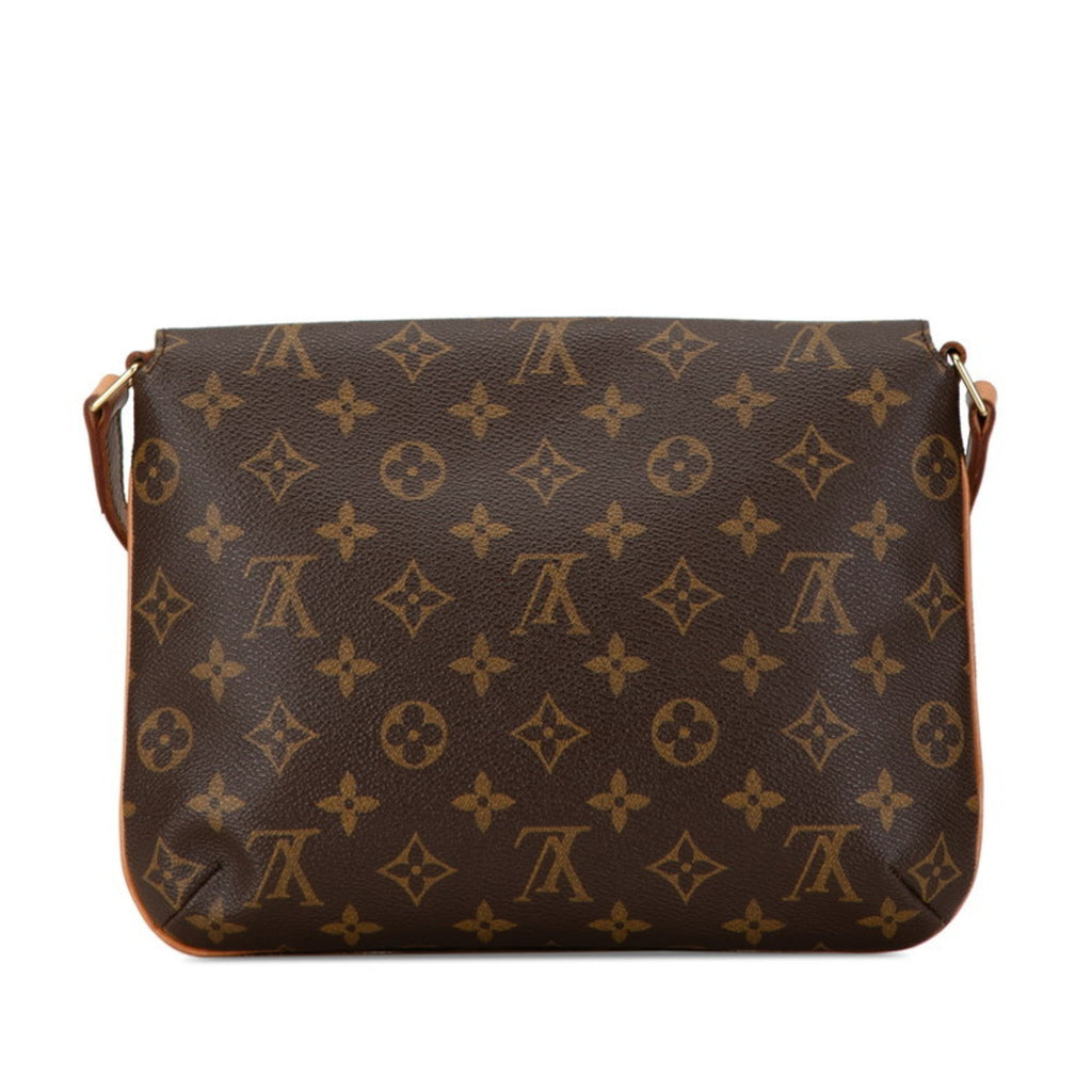 Louis Vuitton Brown Pvc Leather Shoulder Bag (Pre-Owned)