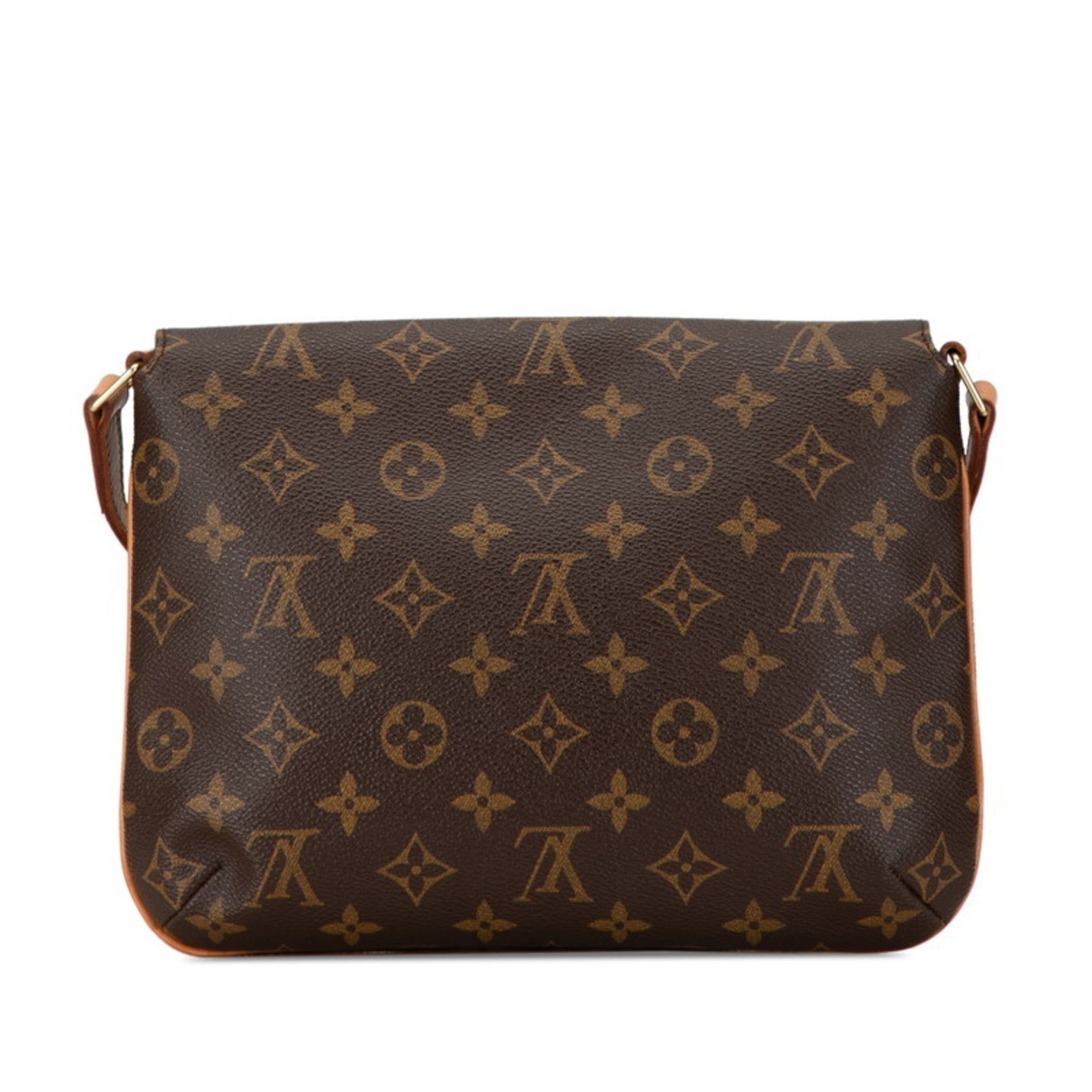 Louis Vuitton Brown Pvc Leather Shoulder Bag (Pre-Owned)