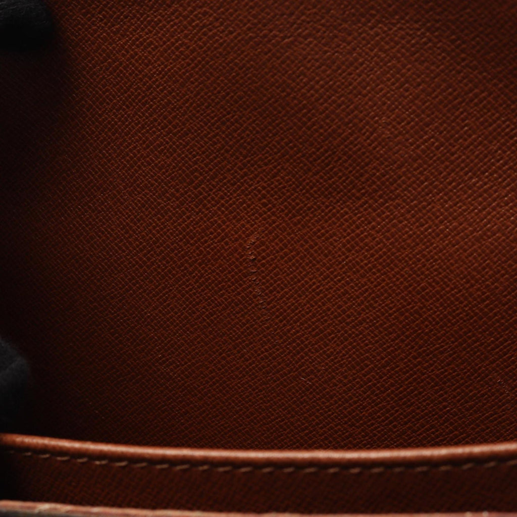 Louis Vuitton Brown Coated Canvas Pvc Monogram Leather Shoulder Bag (Pre-Owned)