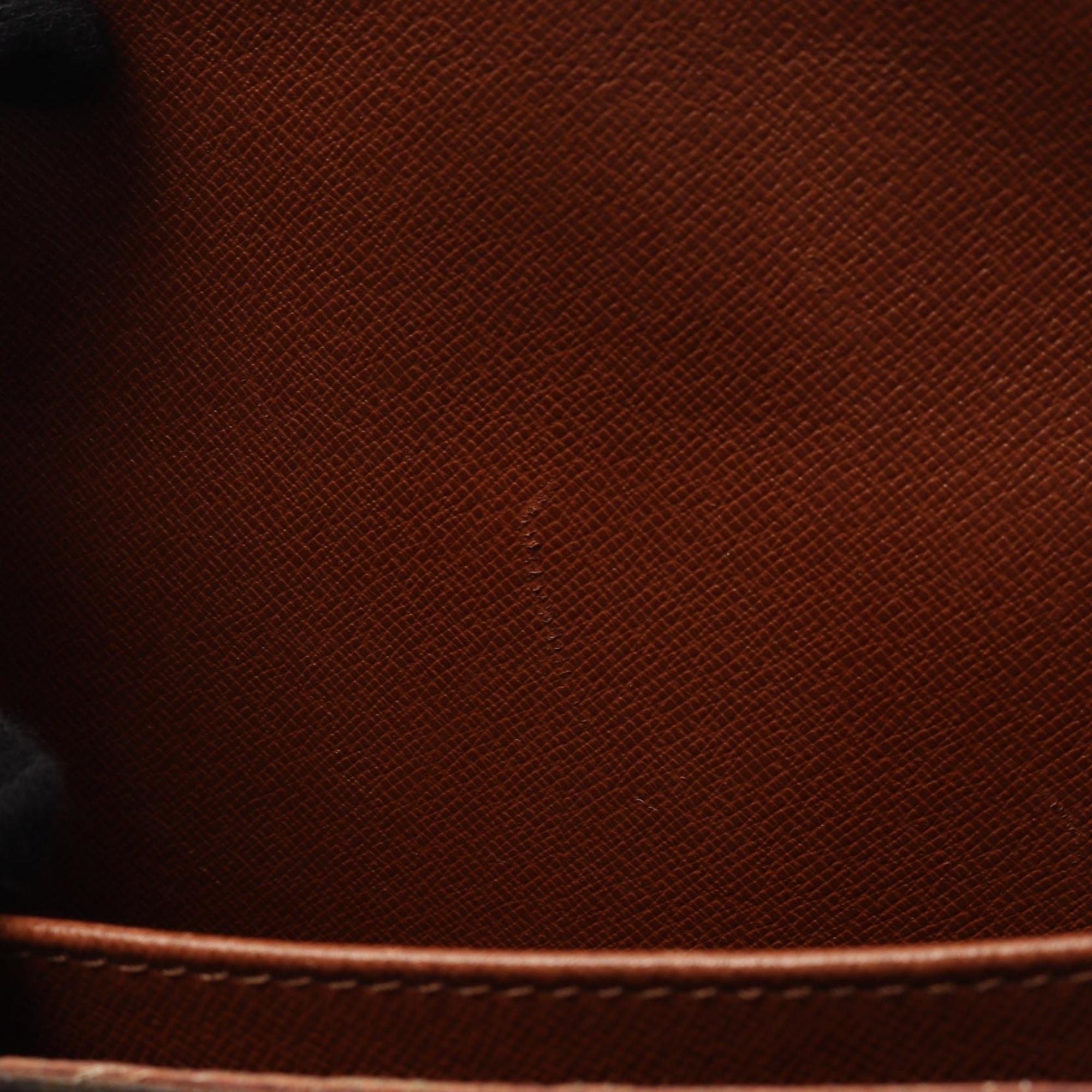 Louis Vuitton Brown Coated Canvas Pvc Monogram Leather Shoulder Bag (Pre-Owned)