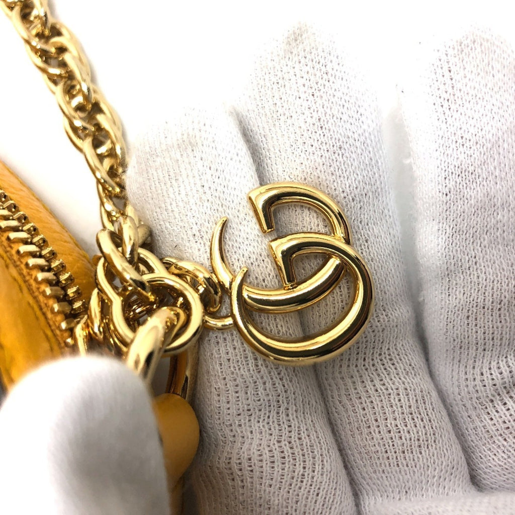 Gucci Yellow Gg Supreme Shoulder Bag (Pre-Owned)