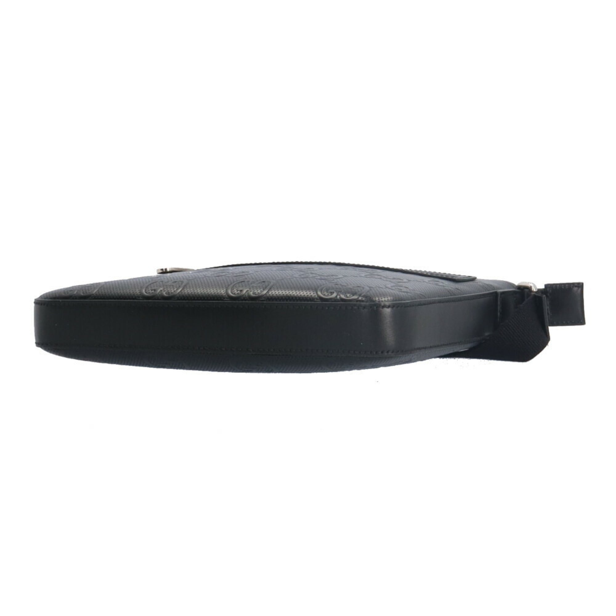 Gucci Black Leather Shoulder Bag (Pre-Owned)