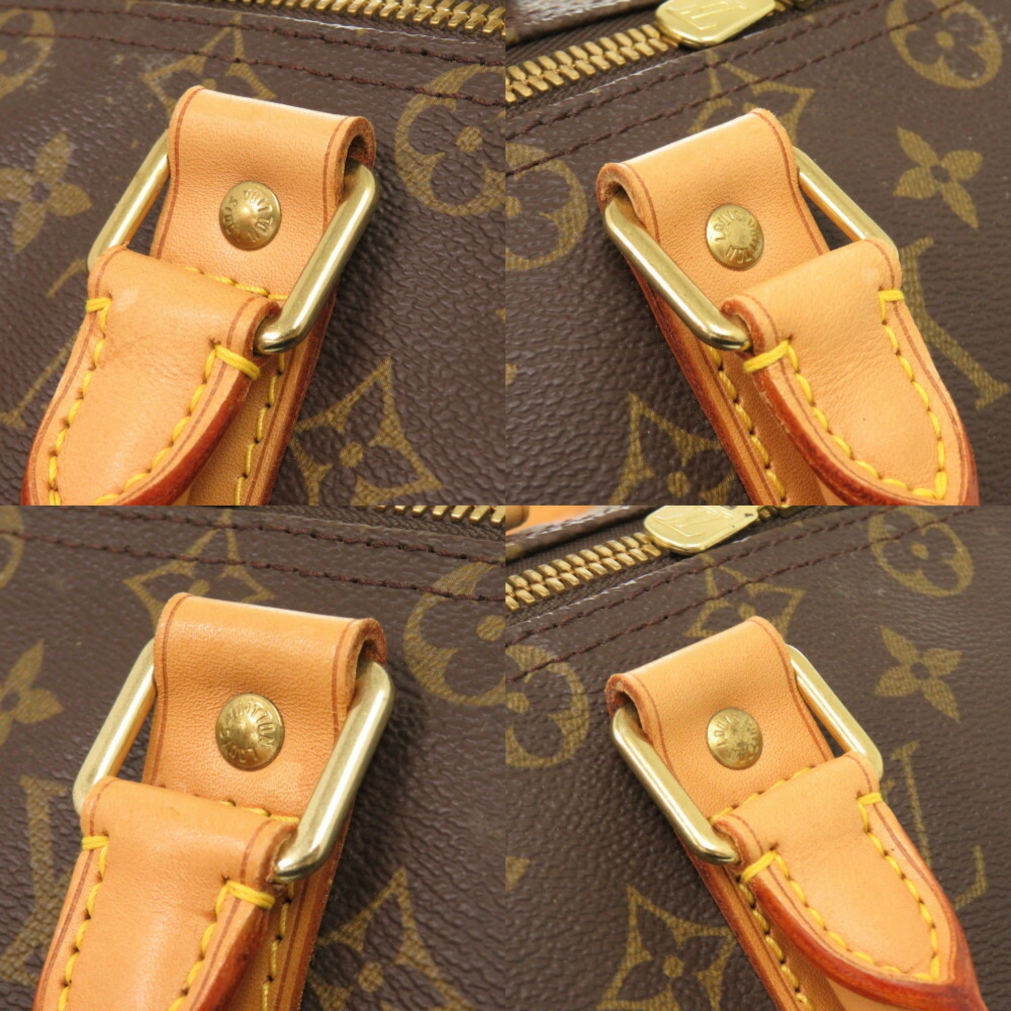 Louis Vuitton Brown Monogram Monogram Boston Bag (Pre-Owned)