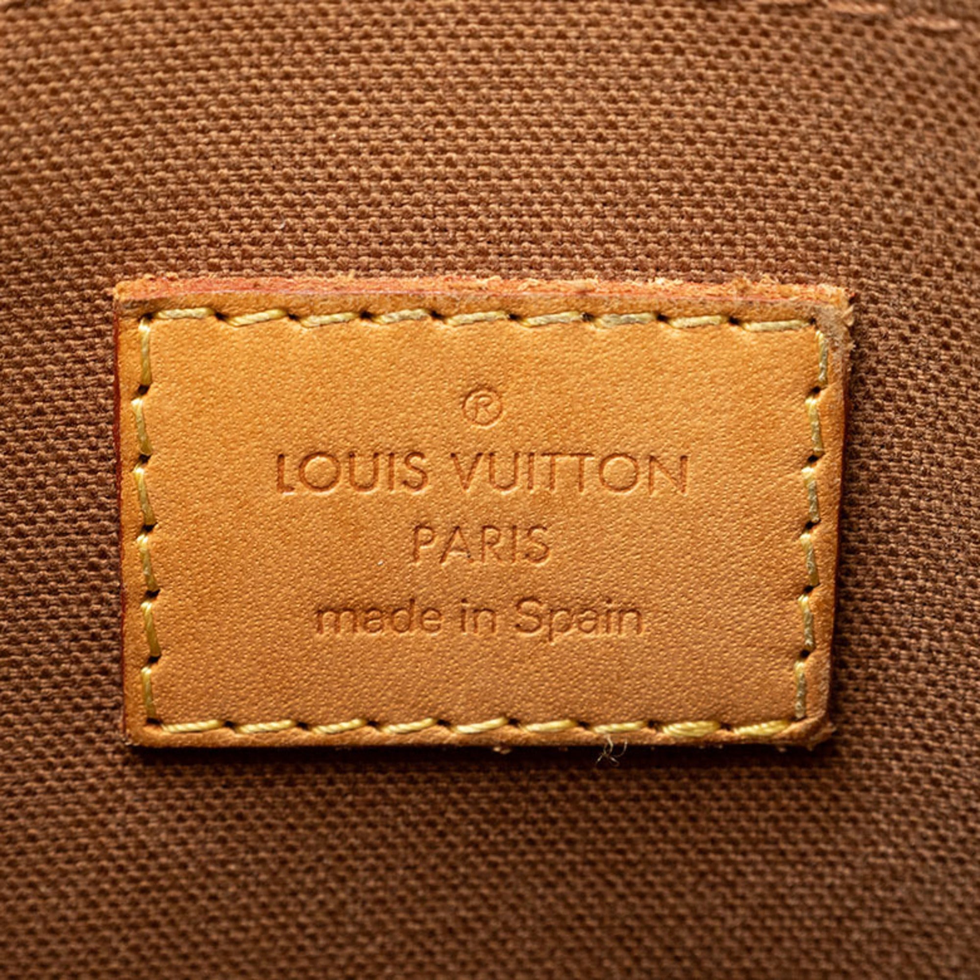 Louis Vuitton Brown Monogram Canvas Shoulder Bag (Pre-Owned)