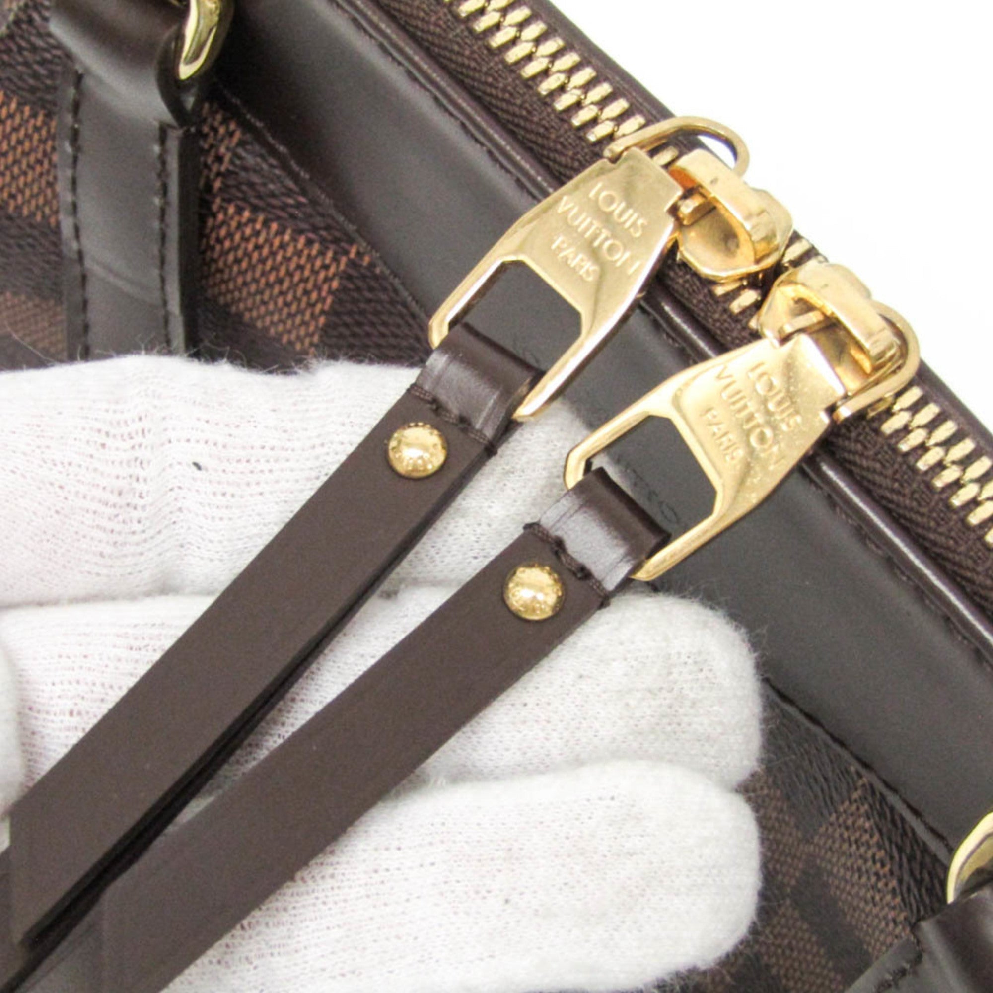 Louis Vuitton Damier Ebene Damier Canvas Handbag (Pre-Owned)
