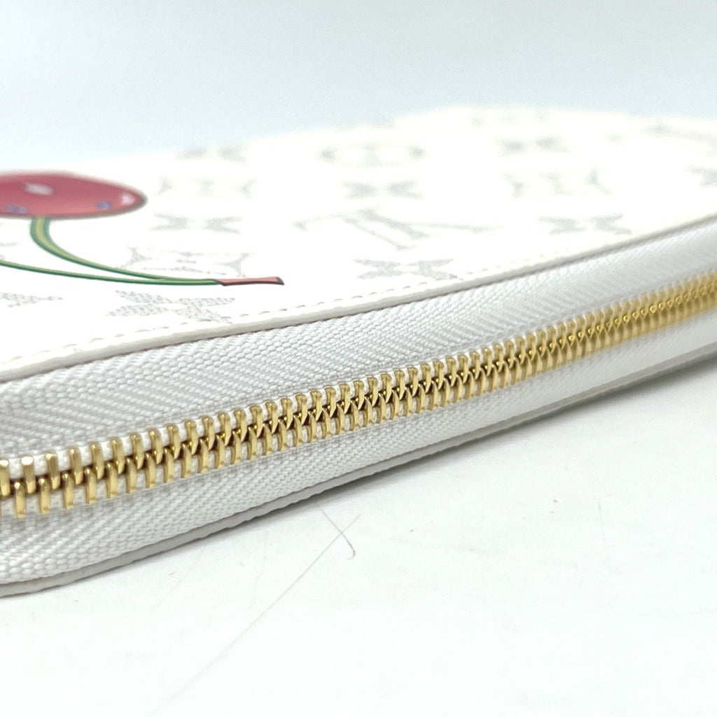 Louis Vuitton Monogram White Monogram Long Wallet (Bi-Fold) (Pre-Owned)