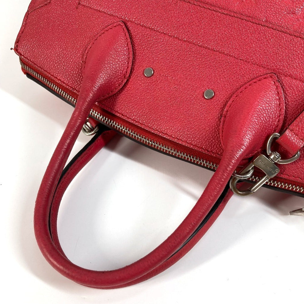 Louis Vuitton Monogram Empreinte Red Color Monogram Empreinte Handbag Shoulder Bag (Pre-Owned)