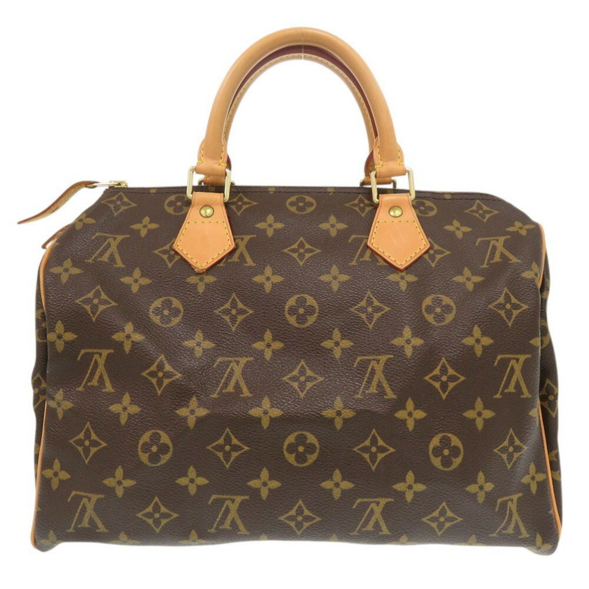 Louis Vuitton Brown Monogram Handbag (Pre-Owned)