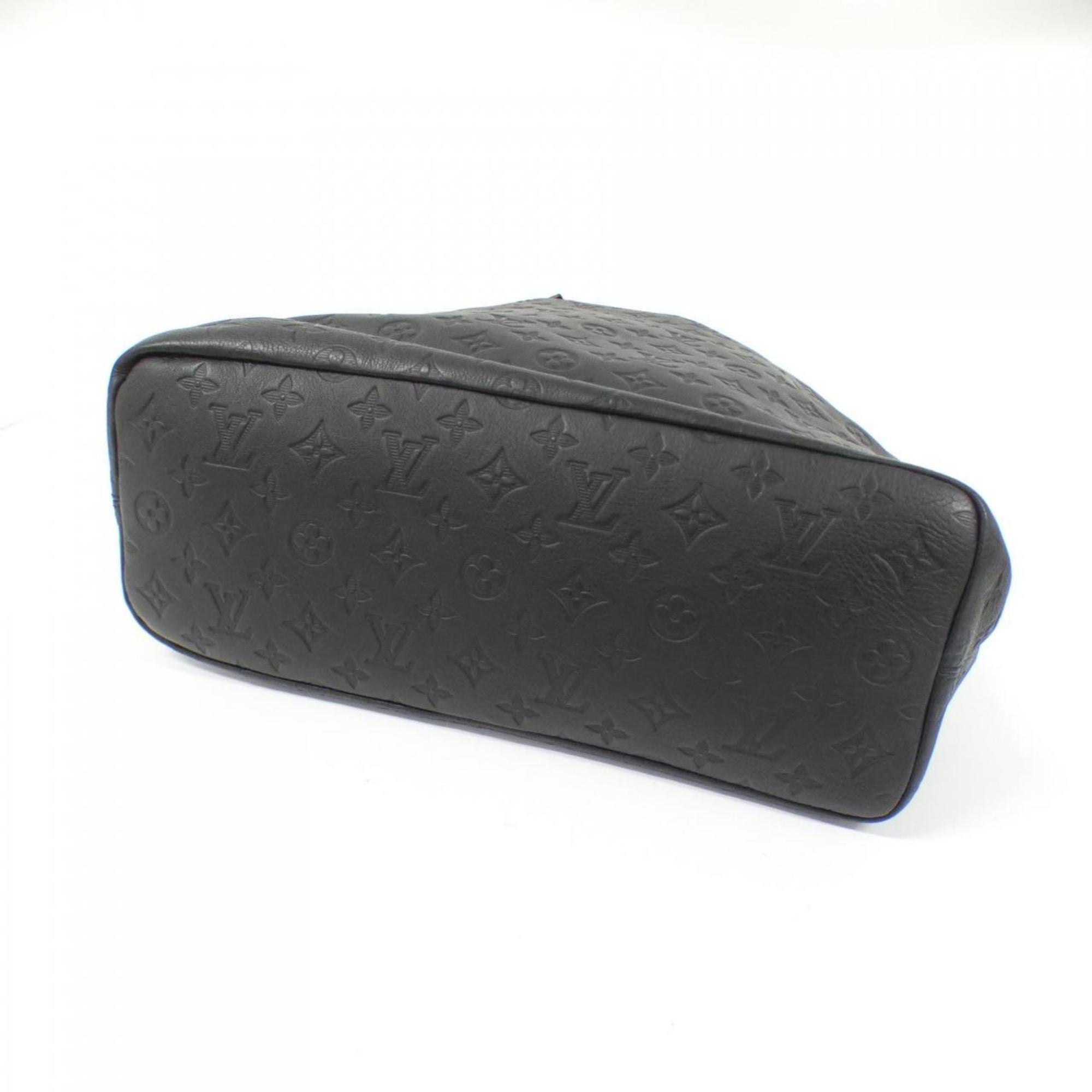 Louis Vuitton Black Monogram Shadow Handbag (Pre-Owned)