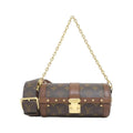 Louis Vuitton Monogram Marron Coated Canvas Shoulder Bag (Pre-Owned)