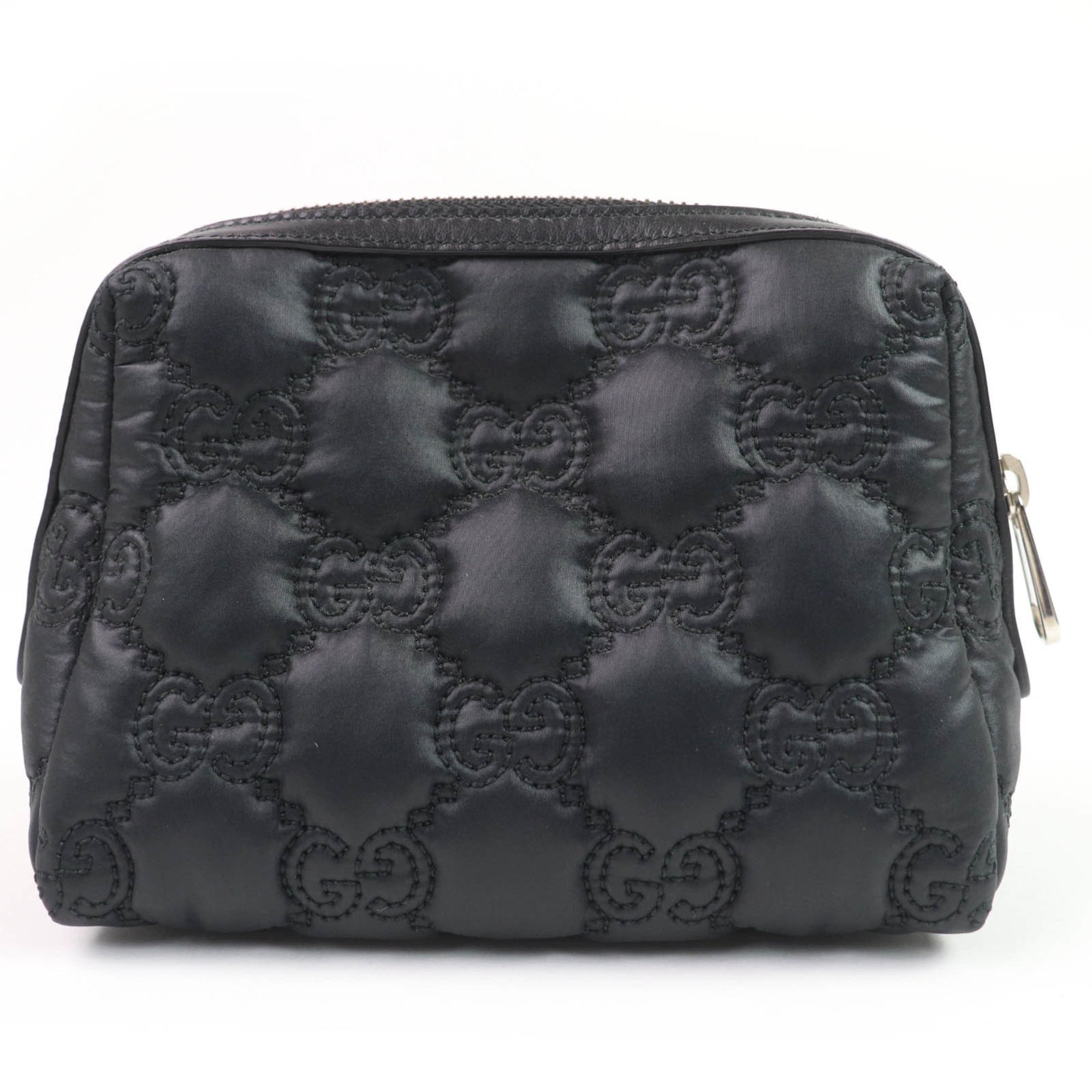 Gucci Black Purple Nylon Pouch (Pre-Owned)