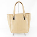 Chanel Beige Leather Tote Bag (Pre-Owned)
