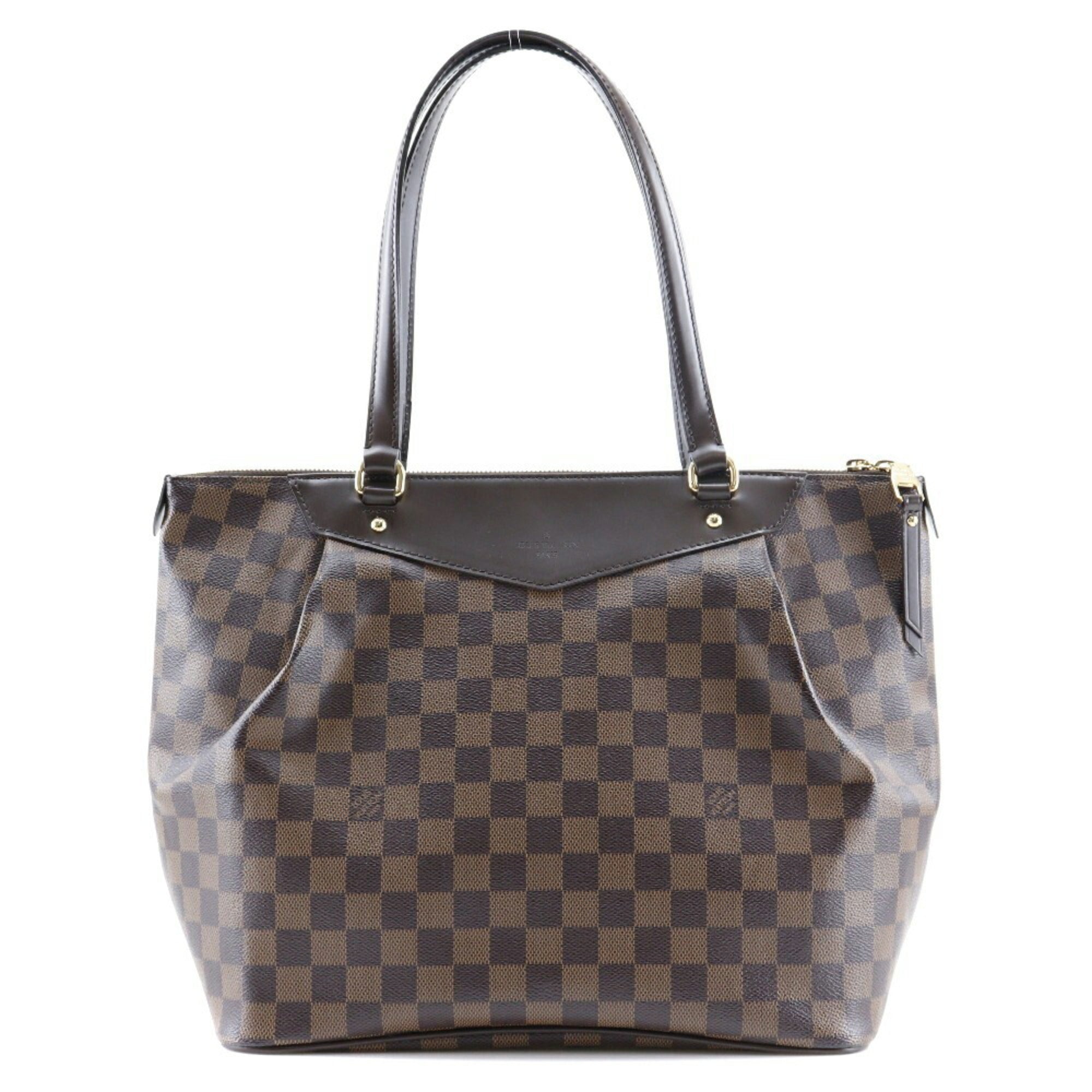 Louis Vuitton Brown Damier Canvas Tote Bag (Pre-Owned)