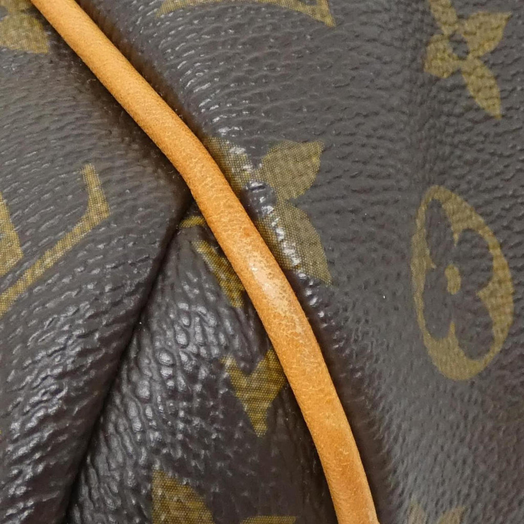 Louis Vuitton Marron Coated Canvas Handbag (Pre-Owned)