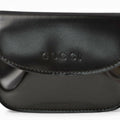 Gucci Black Leather Coin Purse/Coin Case (Pre-Owned)