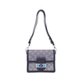 Louis Vuitton Blue Leather Shoulder Bag (Pre-Owned)