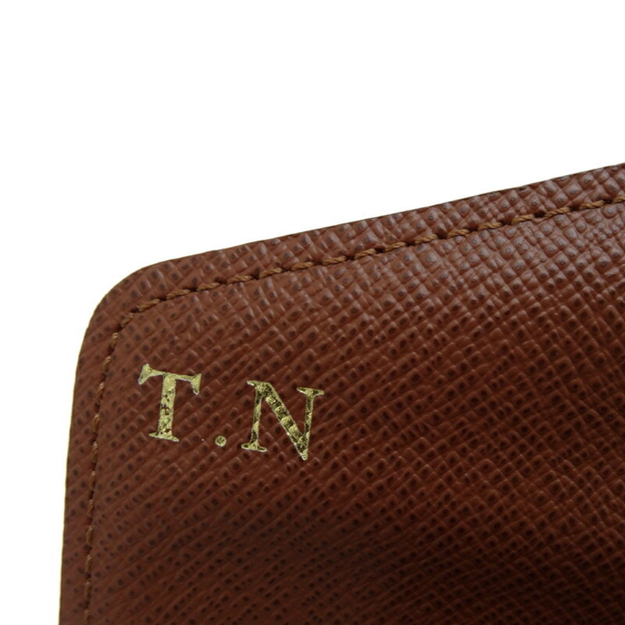 Louis Vuitton Brown Monogram Monogram Long Wallet (Bi-Fold) (Pre-Owned)