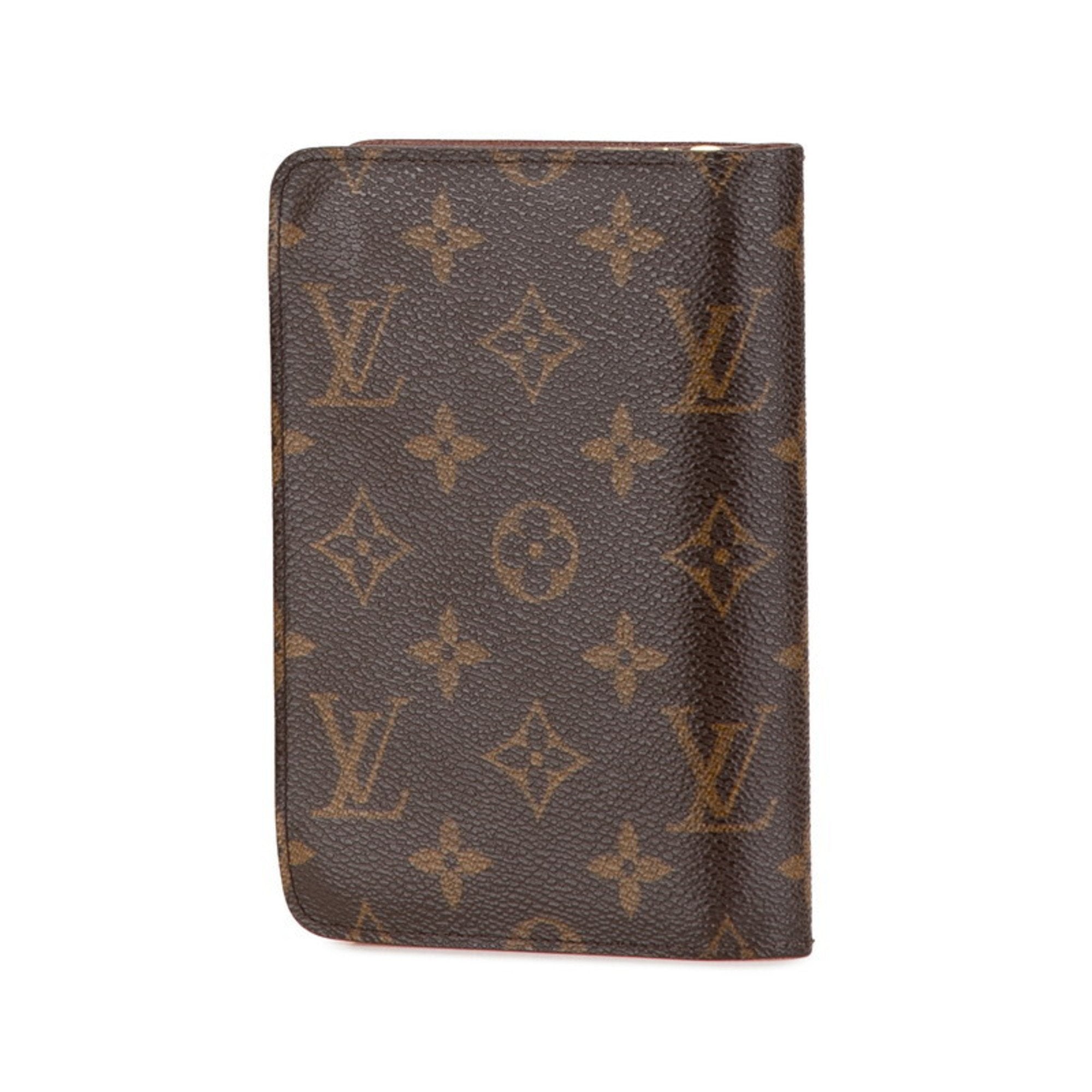Louis Vuitton Brown Pvc Leather Wallet (Bi-Fold) (Pre-Owned)