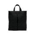 Bottega Veneta Black Gray Leather Handbag Tote Bag (Pre-Owned)