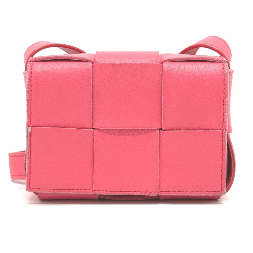 Bottega Veneta Pink Leather Shoulder Bag (Pre-Owned)