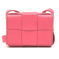 Bottega Veneta Pink Leather Shoulder Bag (Pre-Owned)