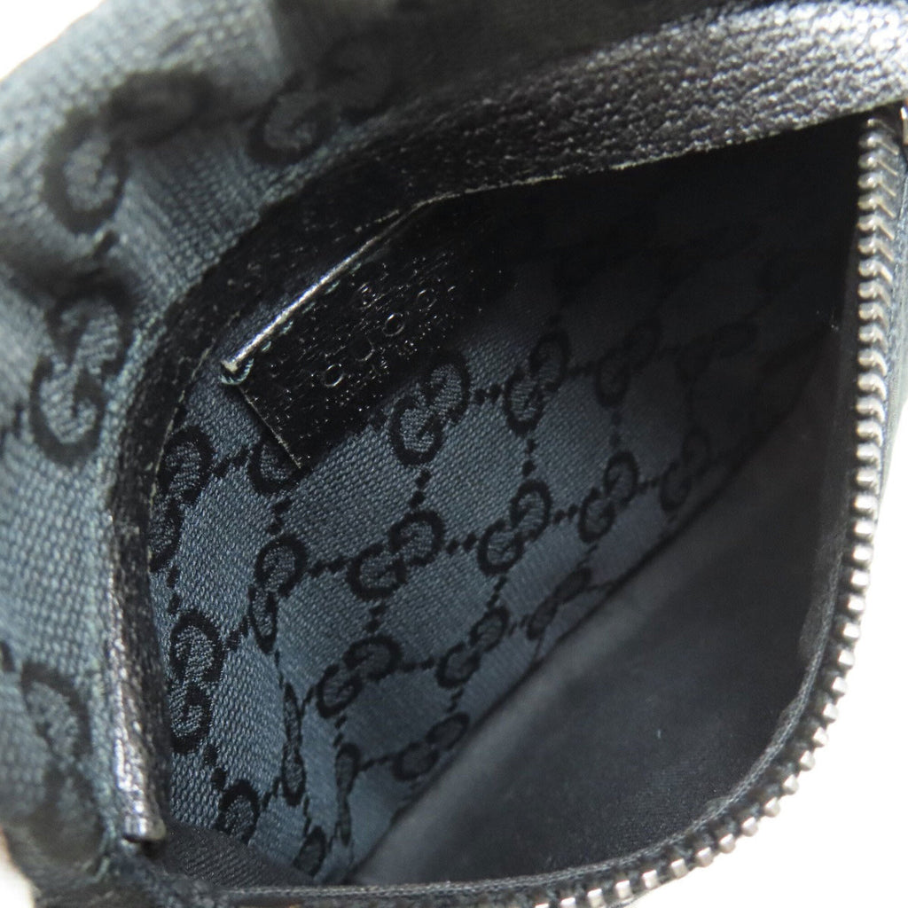 Gucci Black Canvas Leather Fanny Pack (Pre-Owned)