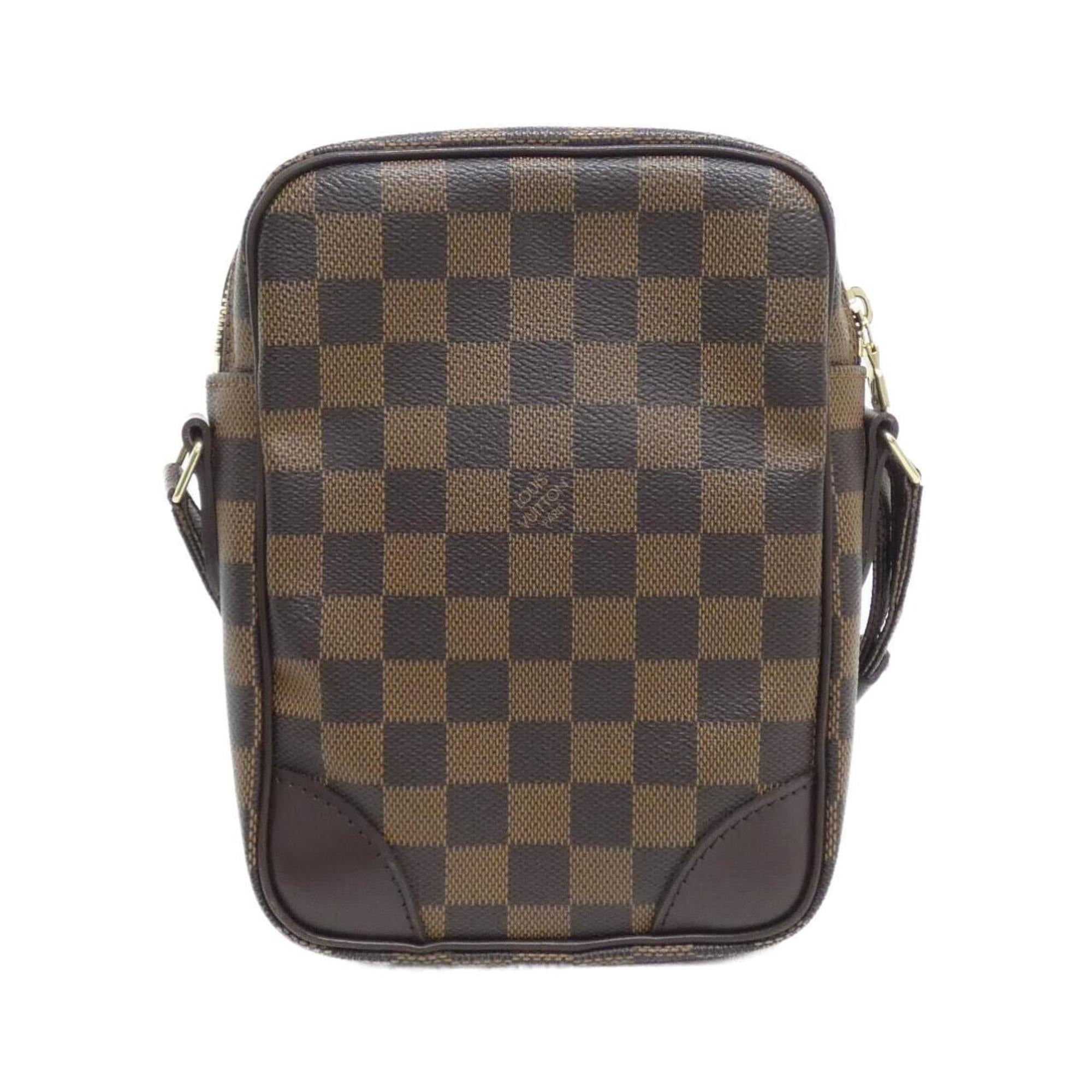 Louis Vuitton Ebene Coated Canvas Shoulder Bag (Pre-Owned)