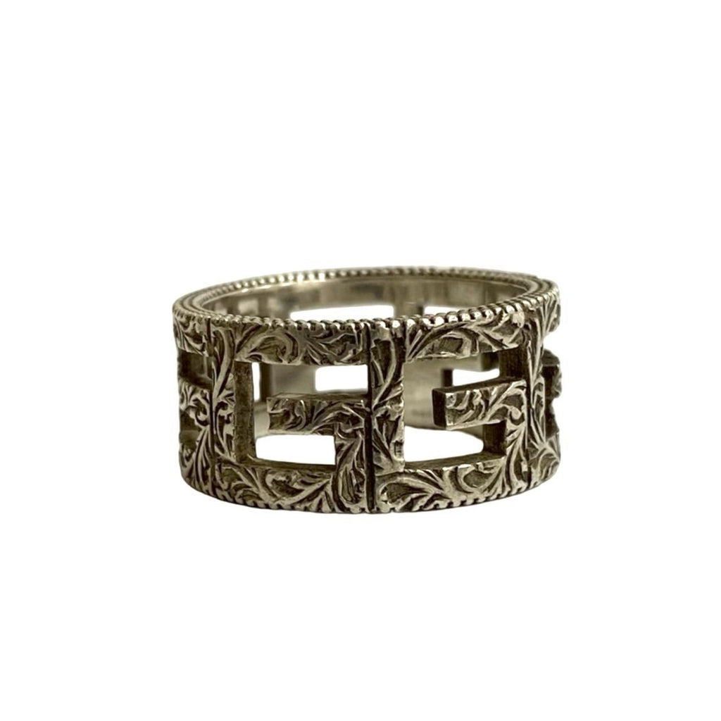 Gucci Silver Silver 925 Band Ring (Pre-Owned)