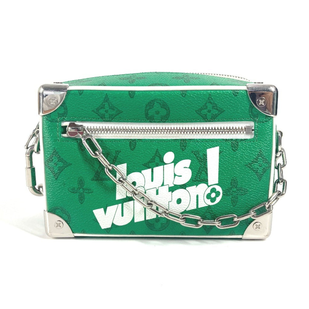 Louis Vuitton Monogram Green Monogram Pochette Shoulder Bag (Pre-Owned)