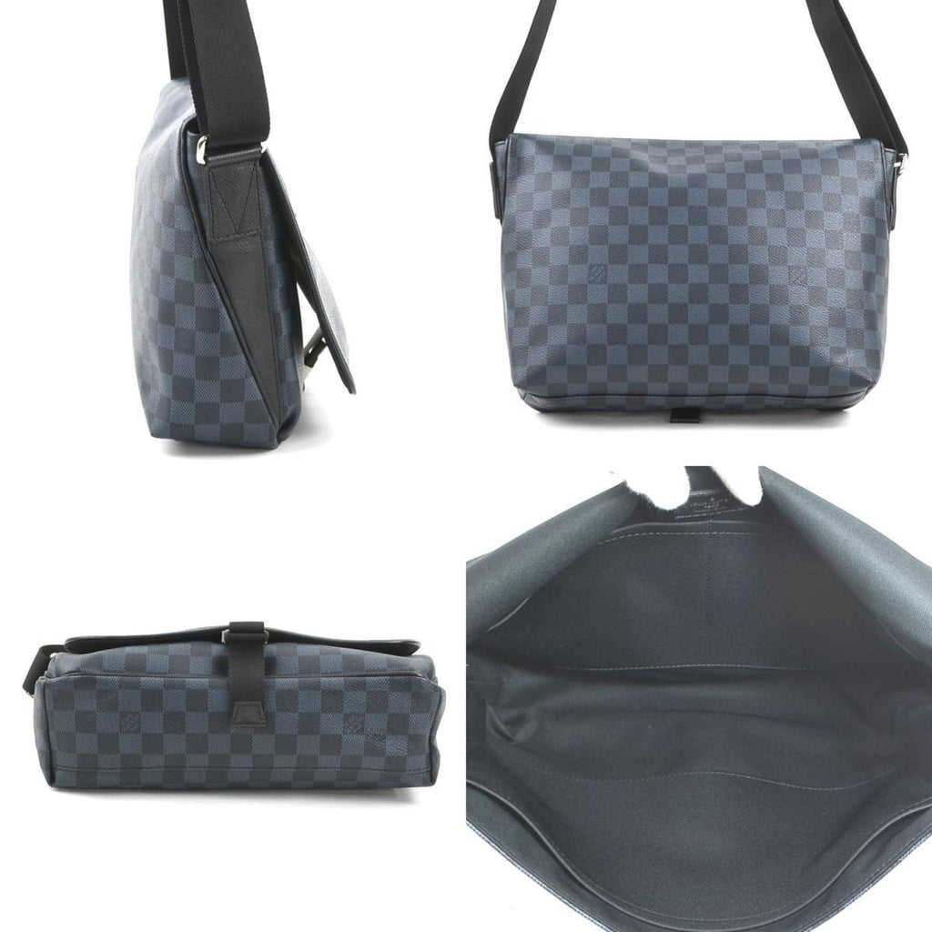 Louis Vuitton Damier Cobalt Navy Messenger Bag Shoulder Bag (Pre-Owned)