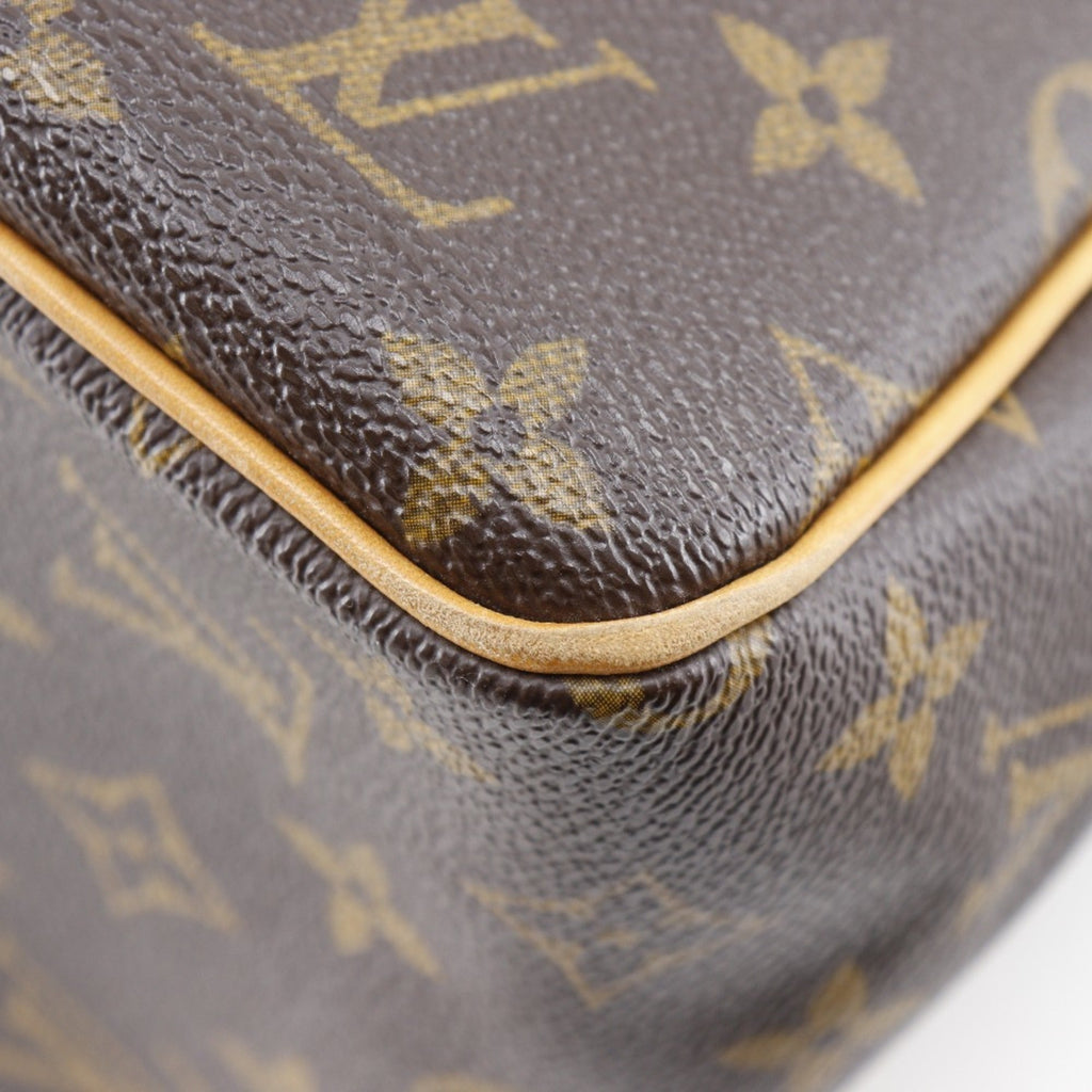 Louis Vuitton Brown Monogram Canvas Handbag (Pre-Owned)