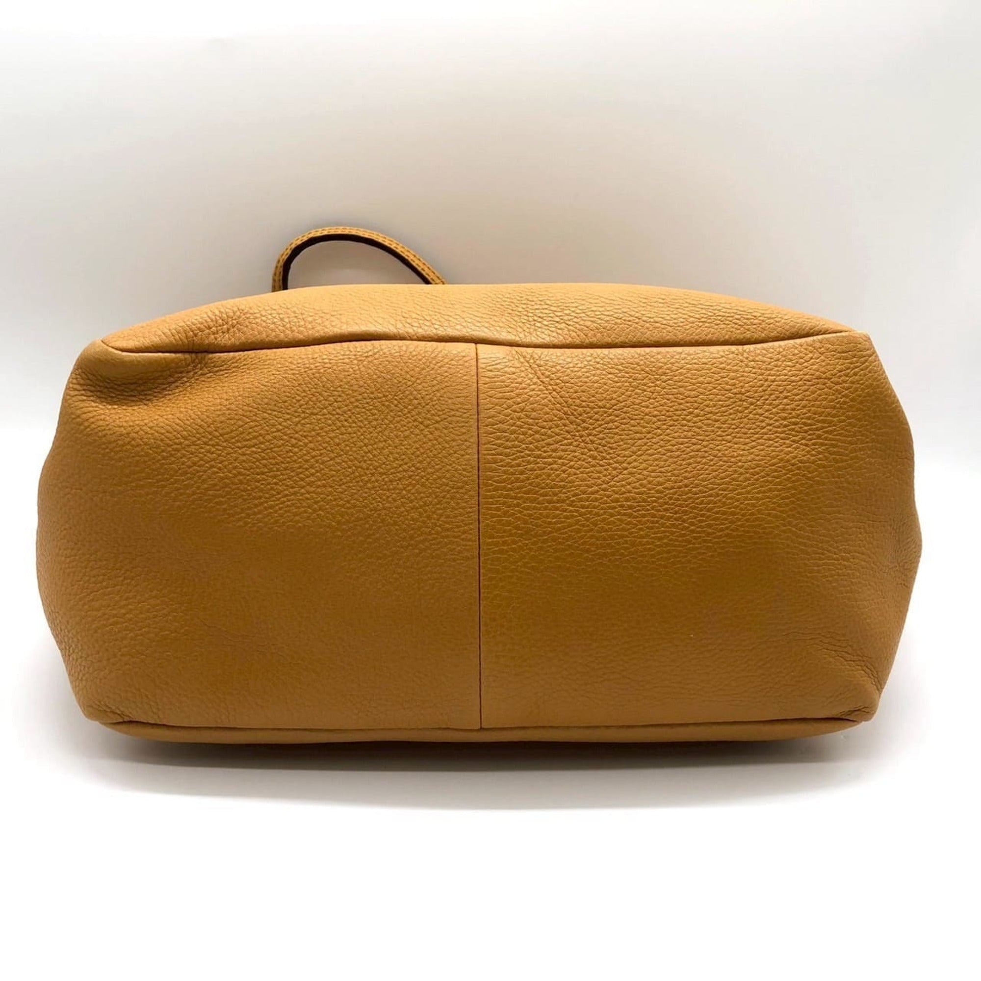 Gucci Yellow Leather Tote Bag (Pre-Owned)