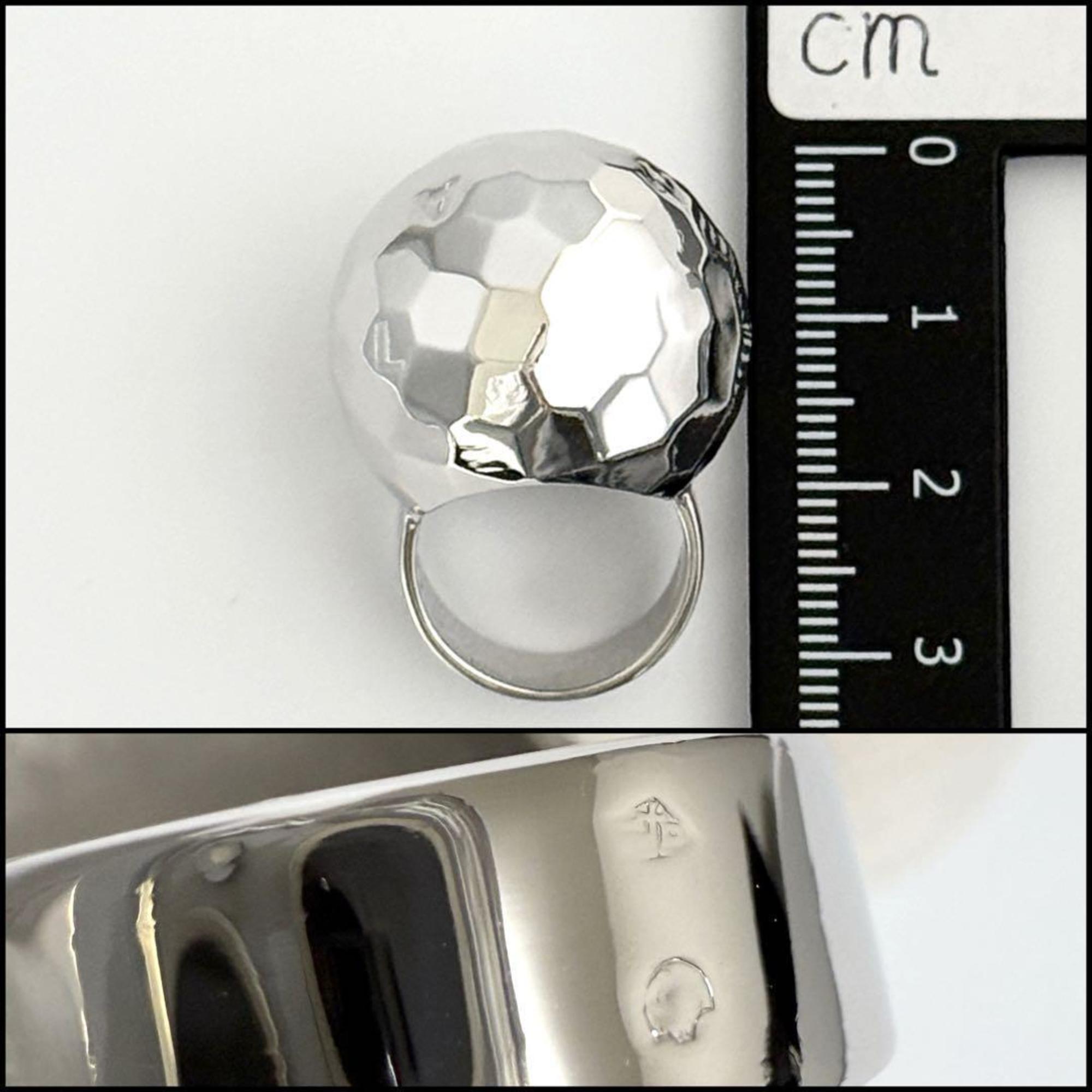Chanel Silver Band Ring (Pre-Owned)