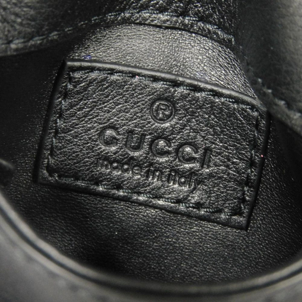 Gucci Black Leather Shoulder Bag (Pre-Owned)