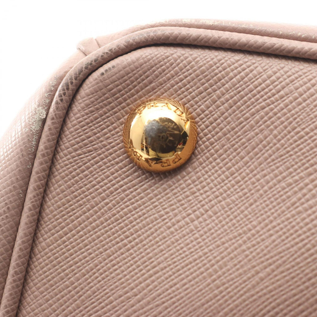 Prada Pink Saffiano Triangle Handbag (Pre-Owned)