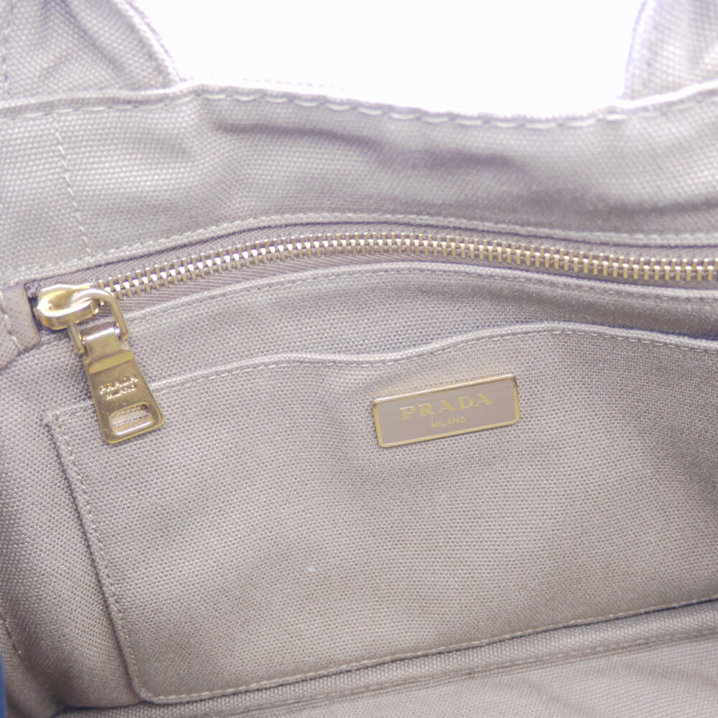 Prada Canvas Handbag Shoulder Bag (Pre-Owned)