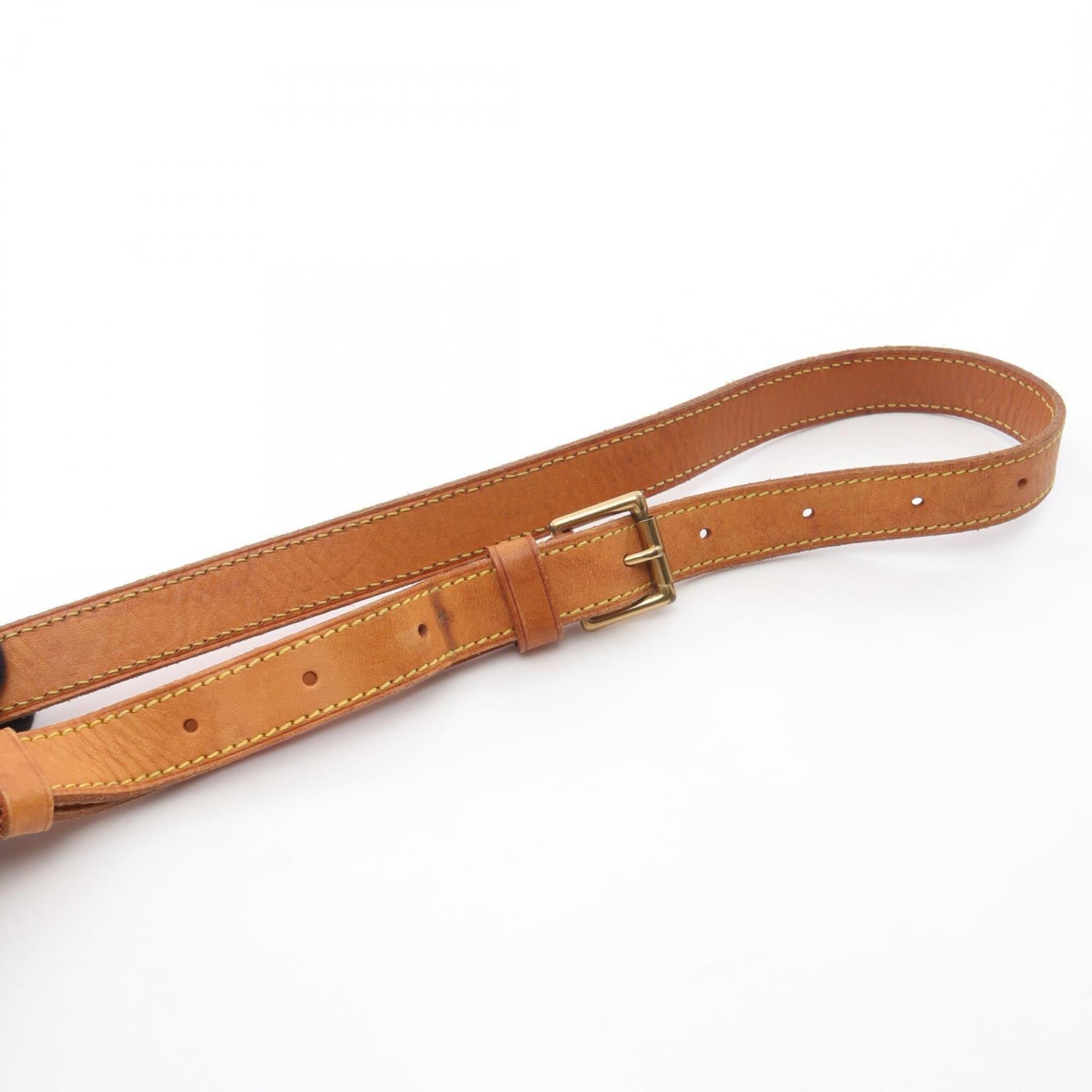 Louis Vuitton Brown Coated Canvas Pvc Leather Shoulder Bag (Pre-Owned)